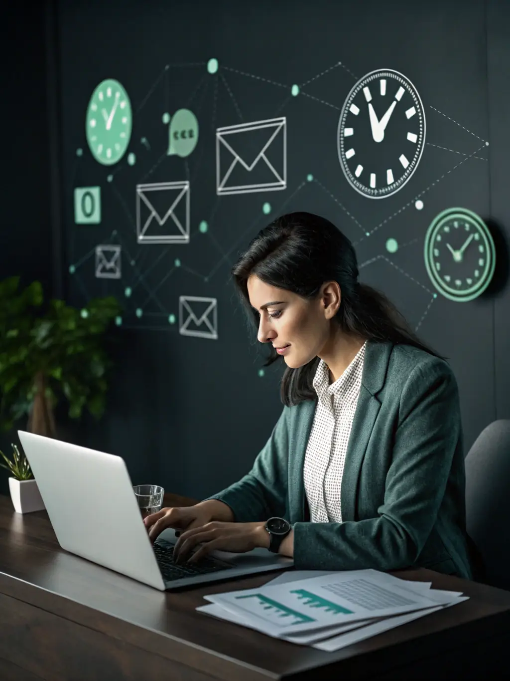 An author using an AI tool to summarize research papers and extract key insights for their writing project, saving time and effort.