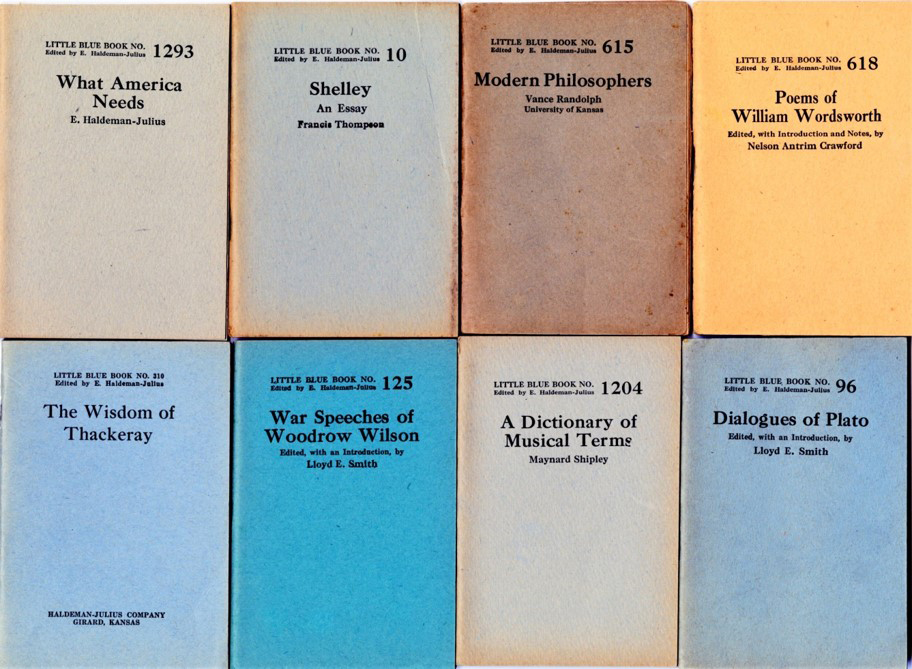 Haldeman Julius Little Blue Books