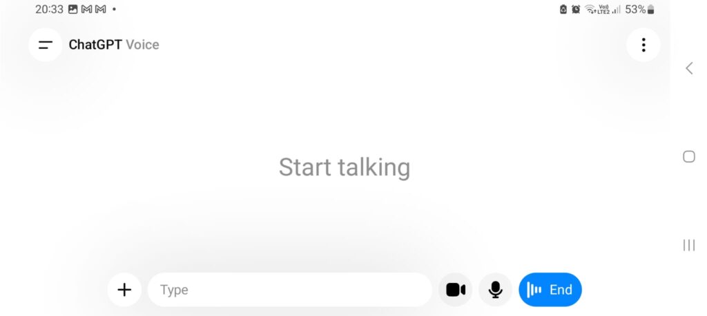 chatgpt voice to text