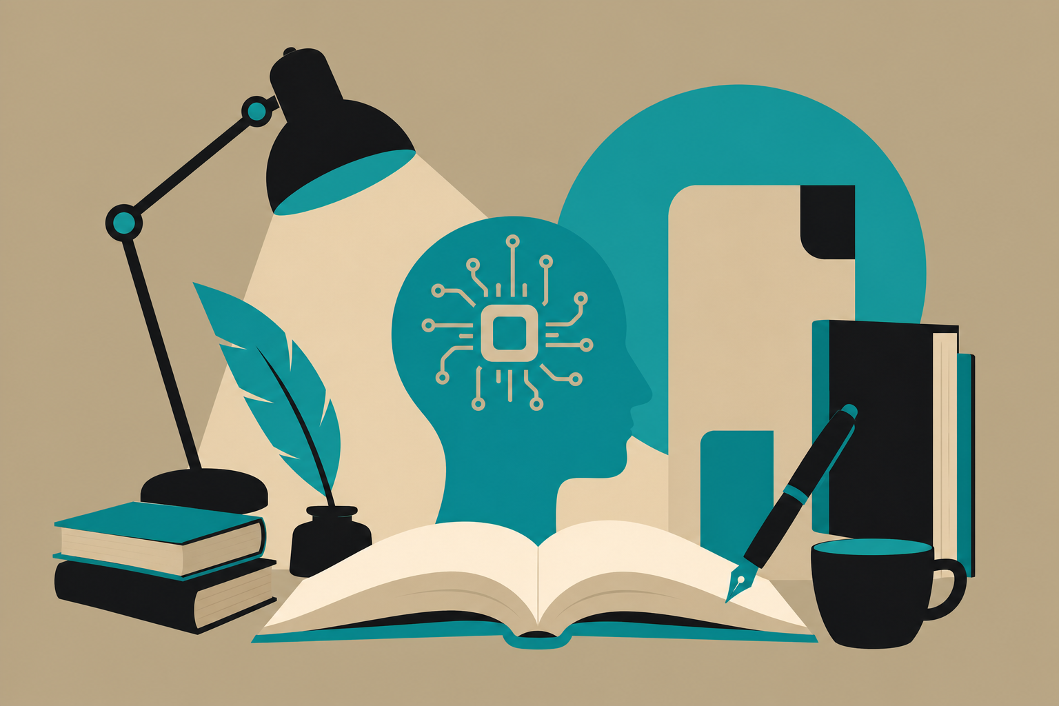 Prompts for Writing a Non-Fiction Book — illustrated guide for self-published authors