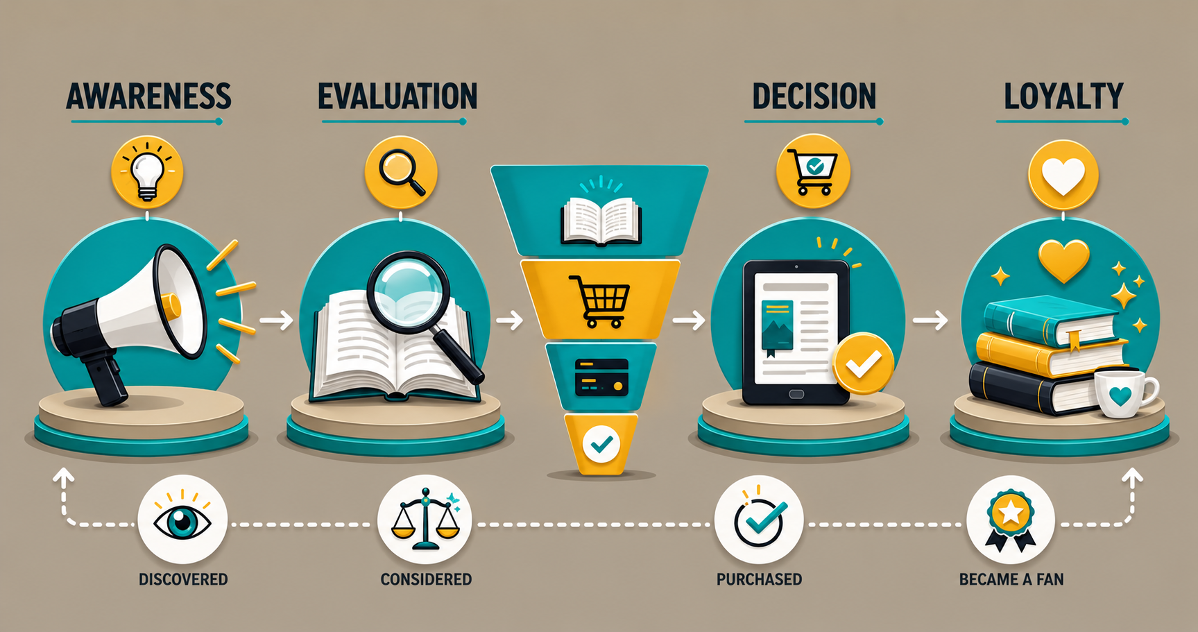 Infographic: A reader's journey